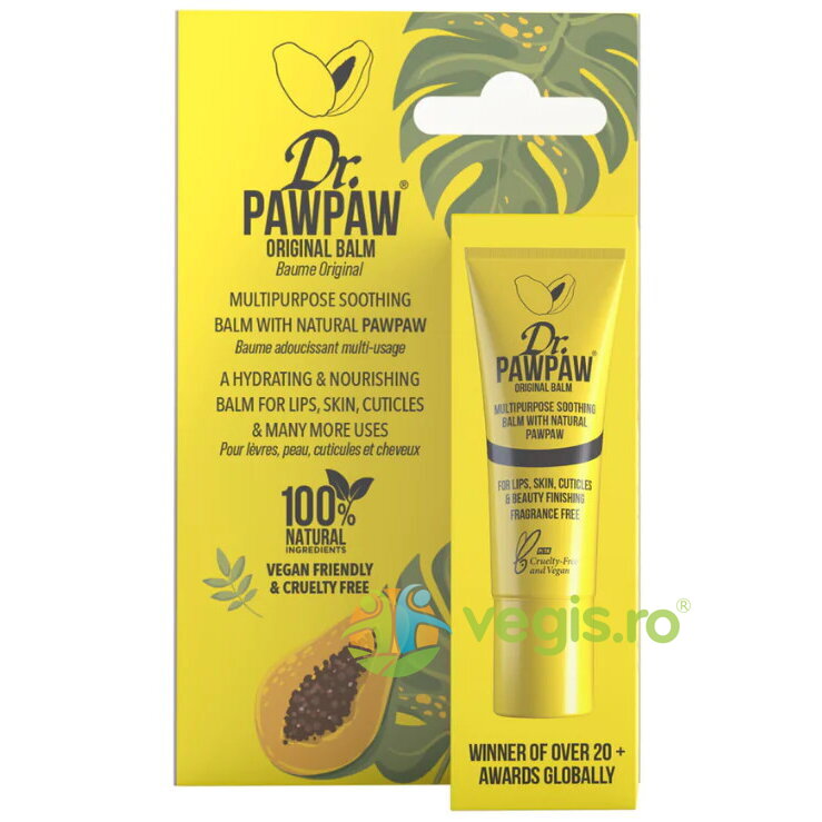 Balsam Multifunctional cu Papaya, Ricin si Aloe Vera 10ml