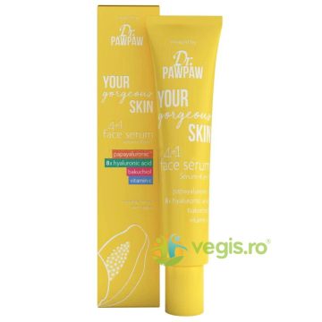 Ser Facial 4in1 cu Papayaluronic Your Gorgeous Skin 30ml