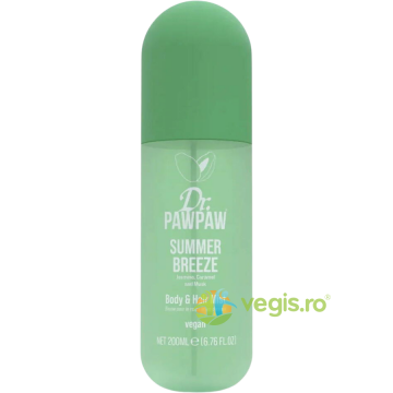 Spray pentru Corp si Par cu Parfum de Iasomie, Caramel si Mosc Summer Breeze 200ml