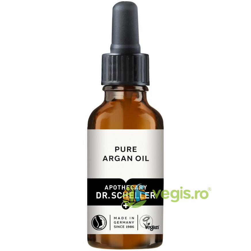 Ulei de Argan Pur 100% Organic pentru Piele si Par 30ml