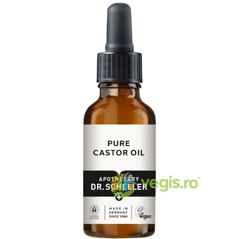 Ulei de Ricin Pur Presat la Rece 30ml