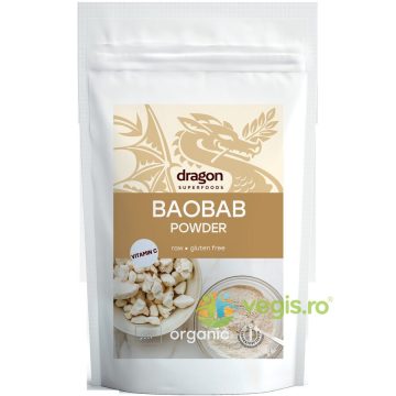 Pulbere de Baobab Raw fara Gluten Ecologica/Bio 100g