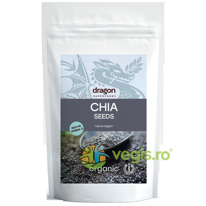 Seminte de Chia Raw Ecologice/Bio 500g