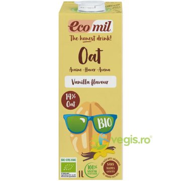 Bautura de Ovaz cu Aroma de Vanilie fara Zahar Adaugat Ecologica/Bio 1L