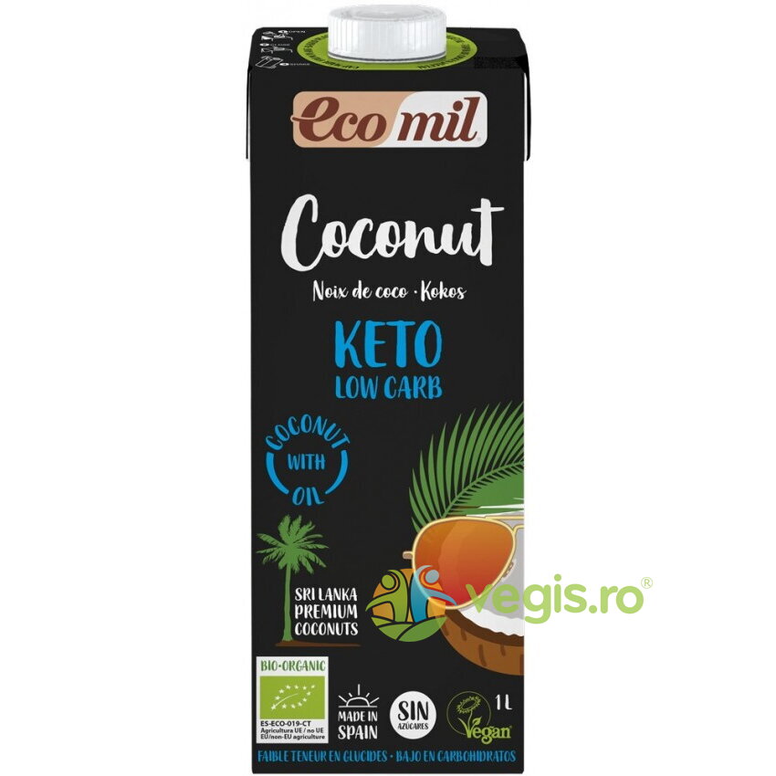 Bautura Vegetala de Cocos Natur Ecologica/Bio 1L