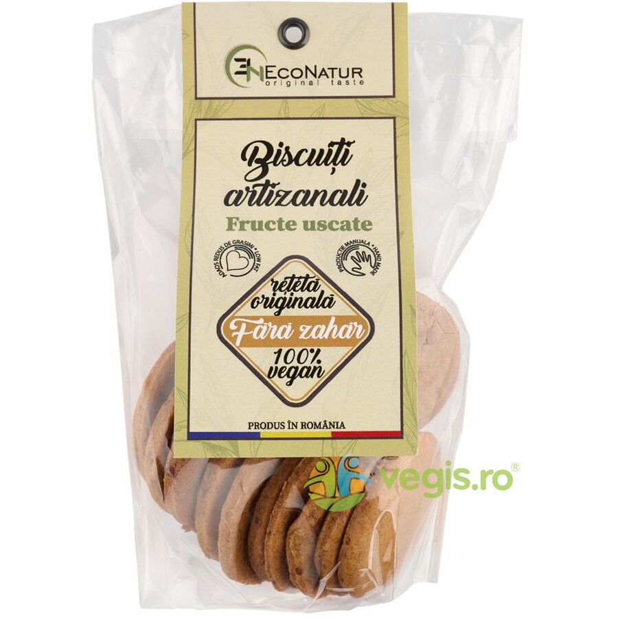 Biscuiti Artizanali cu Fructe Uscate fara Zahar 150g