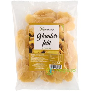 Ghimbir Felii Confiat 250g