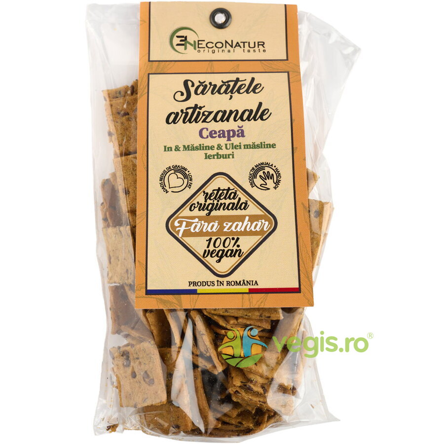Saratele Artizanale cu Ceapa si In 150g