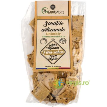 Saratele Artizanale cu Ghimbir, Floarea Soarelui si In fara Zahar 150g