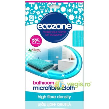 Laveta din Microfibra Naturala pentru Suprafete Baie 1buc
