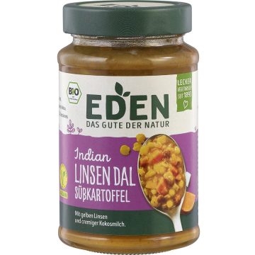 Linte Dal in Stil Indian cu Cartof Dulce Ecologica/Bio 400g
