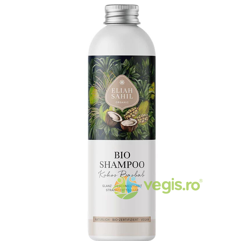 Sampon Lichid cu Cocos si Baobab Bio 230ml