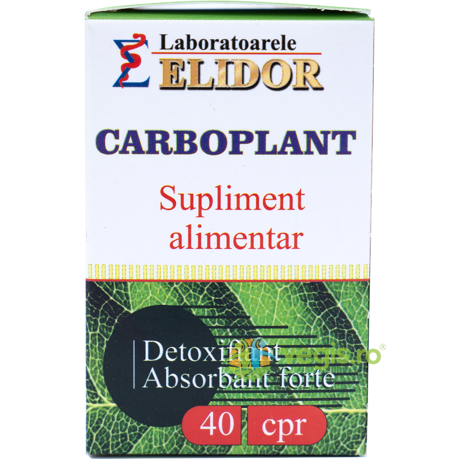 Carboplant (Detoxifiant, Absorbant Forte) 40cpr