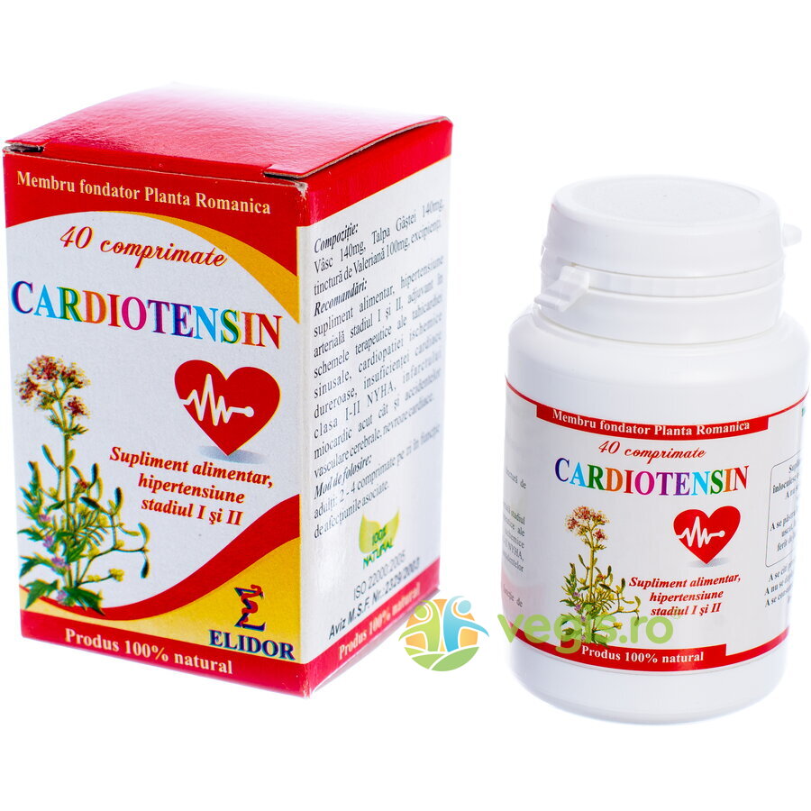 Cardiotensin (Adjuvant in Hipertensiune) 40cpr