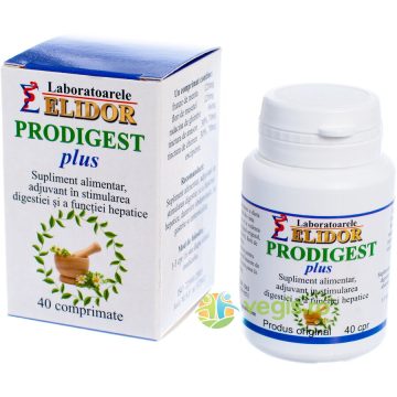 Prodigest Plus (Stimularea Digestiei si a Functiei Hepatice) 40cpr