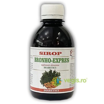 Sirop Bronho-Expres (Antitusiv, Expectorant) pentru Diabetici 200ml