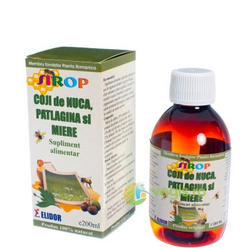 Sirop de Coji de Nuca, Patlagina si Miere 200ml