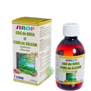 Sirop de Coji de Nuca si Flori de Salcam 200ml