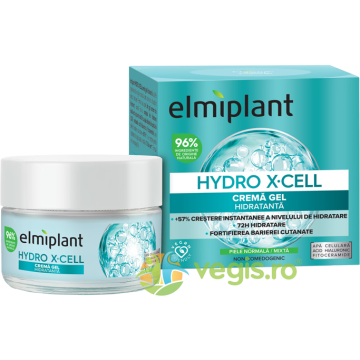 Crema Gel Hidratanta cu Acid Hialuronic Hydro X-Cell 50ml