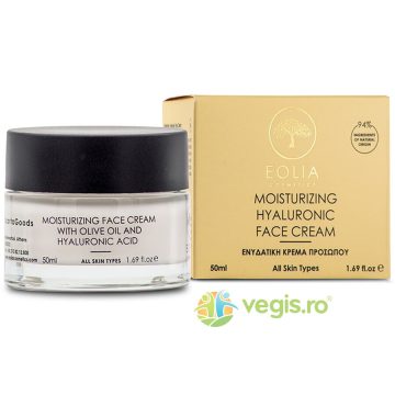 Crema de Fata Hidratanta cu Ulei de Masline si Acid Hialuronic 50ml