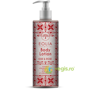 Lotiune de Corp cu Acid Hialuronic si Trandafir 250ml