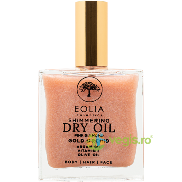 Ulei Uscat Sidefat Rozaliu si Orhidee Aurie 100ml
