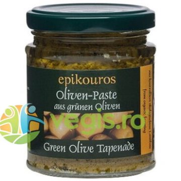 Pasta din Masline Verzi Tapenade Ecologica/Bio 190g