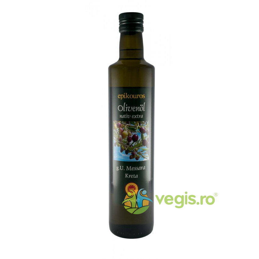 Ulei de Masline Extravirgin din Messara Kreta Ecologic/Bio 500ml