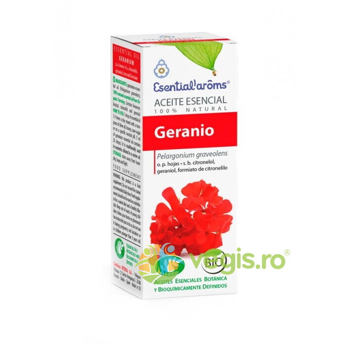 Ulei Esential de Geranium Bio 10ml
