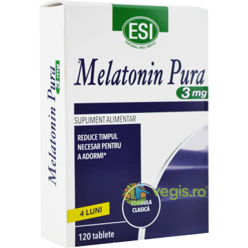 Melatonina Pura 3mg 120cps