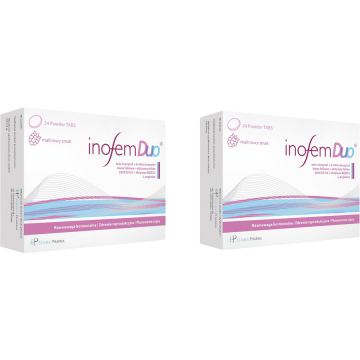 Pachet Inofem Duo Tabs 24tb masticabile + 24tb masticabile