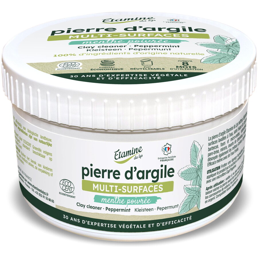 Crema Bio Curatare Universala cu Argila si Menta 400g