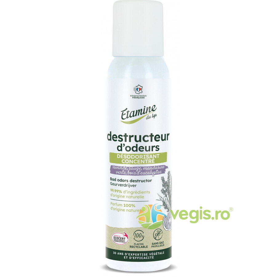 Deodorant Neutralizator Eco pentru Mirosuri Neplacute cu Parfum de Lavanda, Menta si Eucalipt 125ml