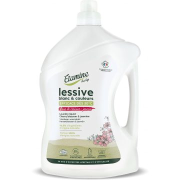 Detergent pentru Rufe Albe si Colorate cu Parfum de Flori de Cires si Iasomie Format Mare 3L