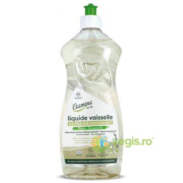 Detergent Eco Ultra Degresant pentru Vase cu Parfum de Cimbru si Bergamota 1L
