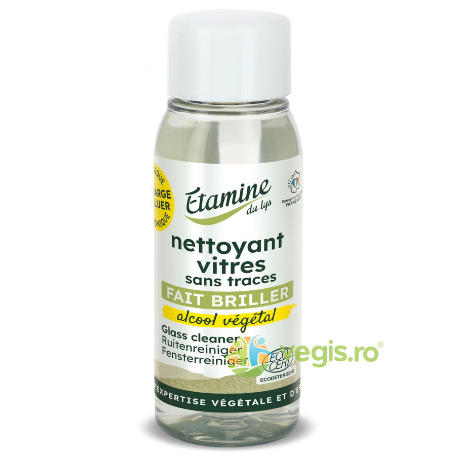 Rezerva Detergent pentru Suprafete Vitrate, fara Parfum 50ml