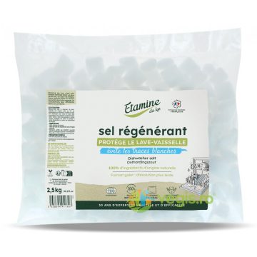 Sare  Eco Regeneratoare pentru Masina de Spalat Vase, fara Parfum 2.5kg