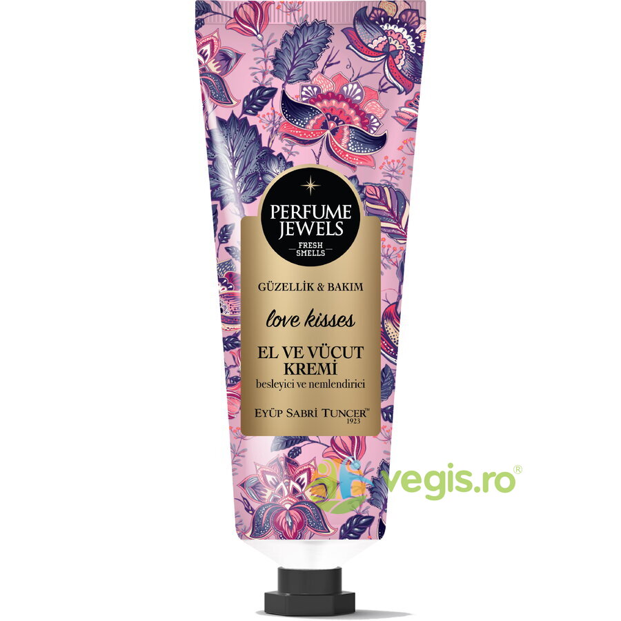 Crema de Maini si de Corp Perfume Jewels Love Kisses 50ml