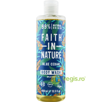 Gel de Dus Natural Energizant cu Cedru Albastru 400ml
