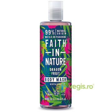 Gel de Dus Natural Revitalizant cu Fructul Dragonului 400ml