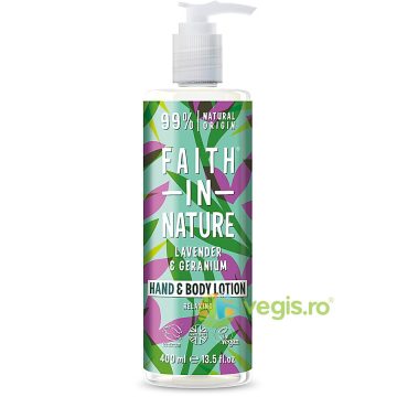 Lotiune pentru Corp si Maini cu Lavanda si Muscata 400ml