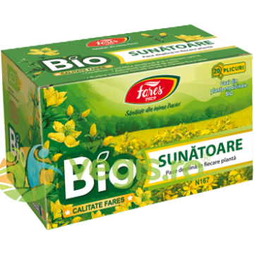 Ceai de Sunatoare Ecologic/Bio 20 plicuri