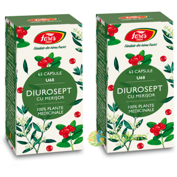 Pachet Diurosept cu Merisor (U68) 63cps+63cps