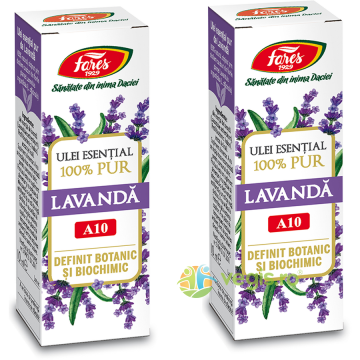 Pachet Ulei Esential de Lavanda 100% Pur (A10) 10ml+10ml