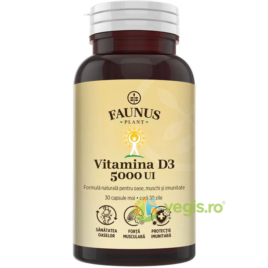 Vitamina D3 5000 UI 30cps