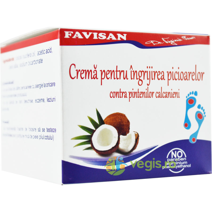 Crema pentru Ingrijirea Picioarelor Impotriva Pintenilor Calcanieni 50ml