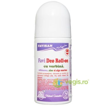Deodorant Roll-On cu Verbina, Echinacea, Aloe si Alge Marine 50ml