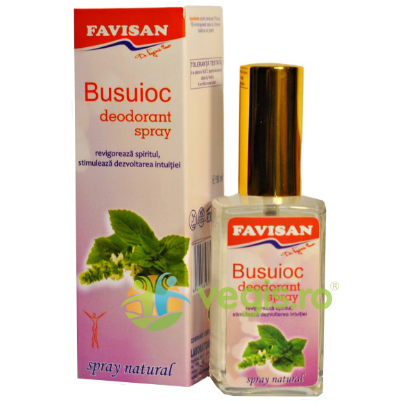 Deodorant Spray cu Busuioc 50ml