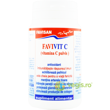 Favivit C Vitamina C Pulbere 80g