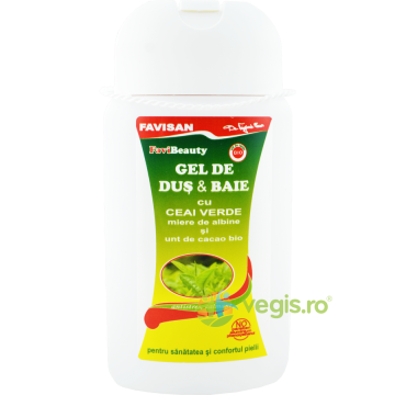 Gel de Dus si Baie cu Ceai Verde Favibeauty 300ml